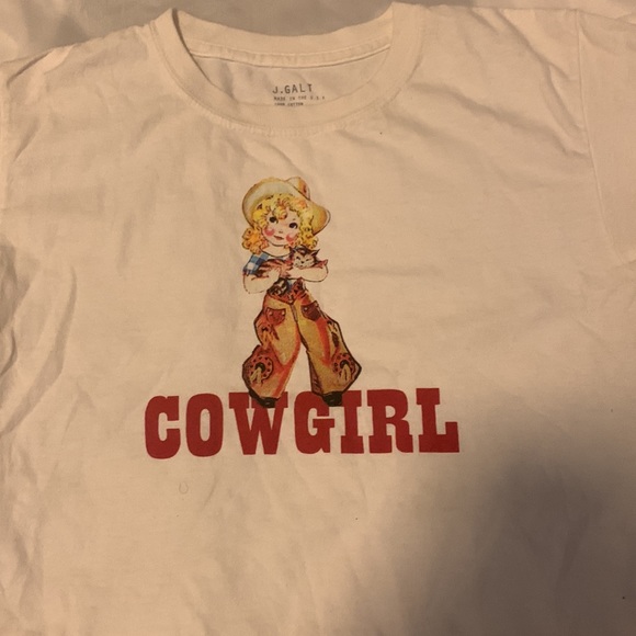 Brandy Melville/ John Galt Cowgirl crop top - Picture 2 of 4